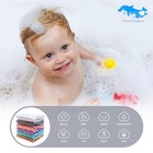 12 Pack Baby Muslin Washcloths - Soft Cloths For Newborn  Absorbent Bath Wash   