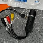 Vixlw Usb 2 0 Video Capture Card Adapter Vhs Dvd To Digital Converter Open Box