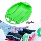 Snow Sled Snow Luge Heavy Duty Snowboard Toboggan Sleigh Winter Toy Large Grass