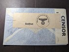 1940 Republic Of Argentina Airmail Cover Buenos Aires To Leipzig Germany