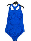 Nike Swim Girl s Solid Racerback Swimsuit  s-m-l  Nessb711-458 Photo Blue