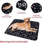 Dog Crate Mat Soft Dog Bed Mat Machine Washable Kennel Pad Anti-slip Multi-size