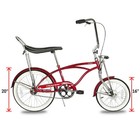 Red New Retro 20  Lowrider Drum Brake Classic Schwinn Krate Style Stingray Bike