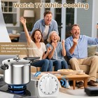Kitchen Timers For Cooking  60 Minute Wind Up - Chef Cooking Timer  white 