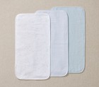 Pottery Barn Kids Water Resistant Changing Pad Liner Set Of 3 Muslin Terry Nwt