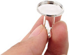 10pcs 5 Pairs  16mm Brass French Style Cufflink With Blank Round Tray For 16mm R