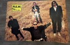R e m  Lot Of 3 Promo Posters Document Out Of Time Green Original Excellent