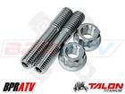 Yfz450 Yfz 450 Ti Exhaust Studs Bolt Heavy Duty Titanium Head Pipe Stud Bolt Kit