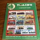 Train Sheet Stamp Set With 20 Stamps From Around The World  In Original Package