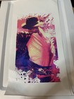 Michael Jackson Poster Vinyl Rare 20    X 10   