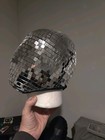 Disco Ball Glitter Face Mask Halloween Cosplay Party Mask For Dj Stage Bar Party