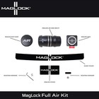 Maglock Complete Magnetic Forced Fresh Air Helmet Coupling Kit With Keychain