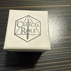 Critical Role Oversize D20 Dice Limited Exclusive Live Show Vg