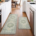 Kitchen Mats For Floor 2pcs  Washable Anti Fatigue Mat For Cushioned  17 3x47 