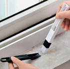 1pc Multi-purpose Window Slot Cleaning Brush For Keyboard   Glass Dustpan-new