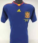 David Villa Signed Spain Adidas 2010 World Cup Soccer Jersey  beckett Certified 