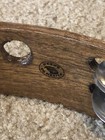 Vintage 10 Inch Wooden Tambourine Percussion Unbranded Double Row Mexico