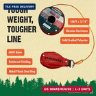 Arborist Throw Line Kit   Throw Weight   166ft Rope   Ultra Slick 100  Polyester