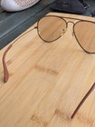 Vintage Ray Bans Tobacco Leather Aviator 58    Bausch   Lomb Sunglasses