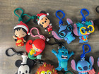 Disney 3d Figural Keyrings - Bag Clip Lot