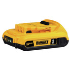 Dewalt 20v Max Battery  Compact 2 0ah  dcb203  2 0 Ah  Yellow black