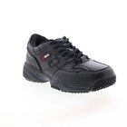 Skidbuster Oxford Slip Resistant S5055 Womens Black Wide Work   Safety Shoes