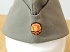 Size 58 East German Side Cap Ddr 1856 Uniform Garrison Overseas Military Hat