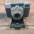 Zeiss Ikon Contessa 35mm Rangefinder Camera Black Silver Good Tessar Lens Case