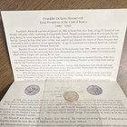 1996-w Roosevelt Dime 10c 50th Anniversary West Point Mint Coa