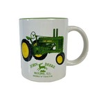 John Deere Coffee Mug Moline Illinois Model A Tractor Novelty Farmhouse Farmer