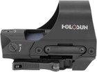 Holosun Open Reflex Illuminated 2 Moa Dot   65 Moa Circle Red Dot Sight - Hs510c