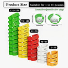 150 Pcs Numbered Poultry Leg Bands Chicken Duck Goose Id Rings 5 Colors Reusable
