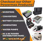 Powermax   40amp 24v   110v   220v Input   3 Stage Auto Smart Converter charger