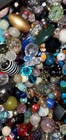 200  Pc Assorted Czech Crystals Vintage Faceted Glass And Real Stones Beads Lot