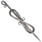 Medieval Inspired Gifts For Her Forged Iron Accessory Barrette Hair Stick Pin