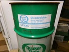 Quaker State Oil Corp Lubricant 16 Gallon Drum Barrel Garbage Can Man Cave