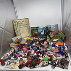 Junk Drawer Lot Toys Music Stamps Star Wars Baseball Cards Vtg Auto Jewelry Cars