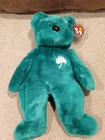 Ty Beanie Buddy Erin The Irish Bear Mwmt W matching Beanie Baby 