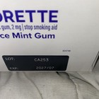 Nicorette 2 Mg Nicotine Gum  White Ice Mint 160ct 07 27  Fast Free Shipping