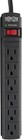 Tripp-lite Tlp6b Surge Protector  black  6ft 6-outlet 360 Joules Nib