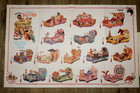 1969 New Orleans Mardi Gra Krewe Of Bacchus Pageant Poster With Envelope