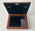 Wooden Musical Jewelry Box W velvet Interior   Picture Frame Top Christmas Gift
