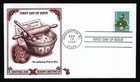  6119-6122 Christmas Cookies  Dc Cachets Fdc   any 5 free Shipping  