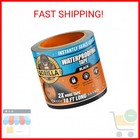 Gorilla Waterproof Patch   Seal Tape  Black Tape  4  X 10   pack Of 1  - Permane