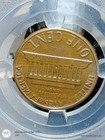 1980 D Lincoln Memorial Cent  Br  Improper Alloy Mix  Error Coin  Woody  Vf Cond