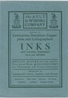 1905 The Ault Wiborg Co Letterpress Steelplate Lithographers Inks Dry Colors