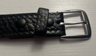 Boston Leather Black Basketweave Leather Police Duty Belt Duty Belts Size 30