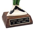 Vtg Kreiss   Co Beatnik Chick Psycho Ceramic Figurine Kookie Comb Woman 1960