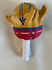 Vintage Native American  Hopi  Hand Painted Gourd Rattle 7 5  X 5 5 
