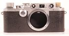 Late Model  1950  Leitz Leica Iiic Camera  Converted To Iiif  With Case